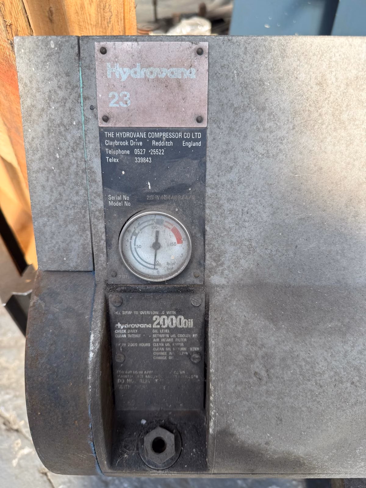 Hydrovane 23 Compressor