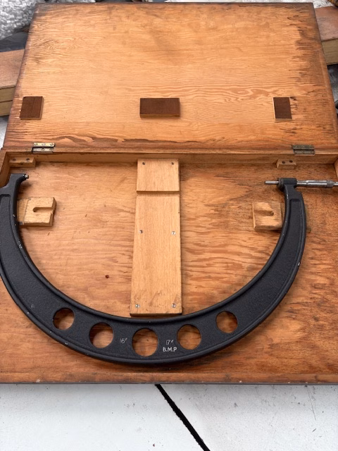 Ambrose Shardlow External Micrometer 16" - 17"