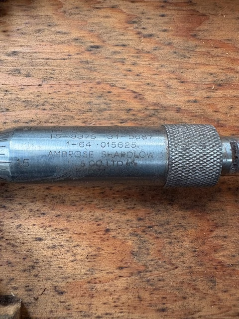 Ambrose Shardlow External Micrometer 16" - 17"