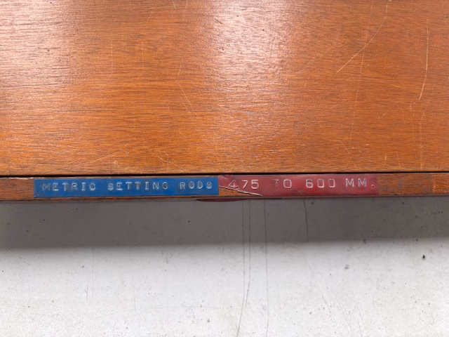 Metric Setting Rods 475mm - 600mm