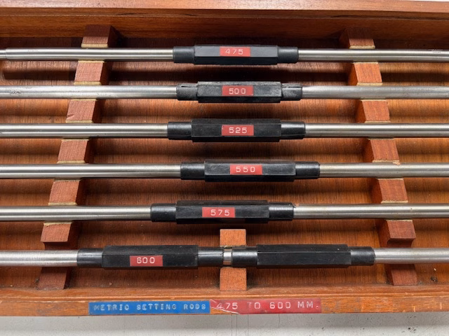 Metric Setting Rods 475mm - 600mm