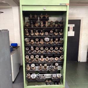 Tool Cabinet With BT50 Tools Job Lot