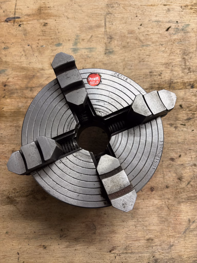 Pratt Burnerd 6" 4 Jaw Chuck