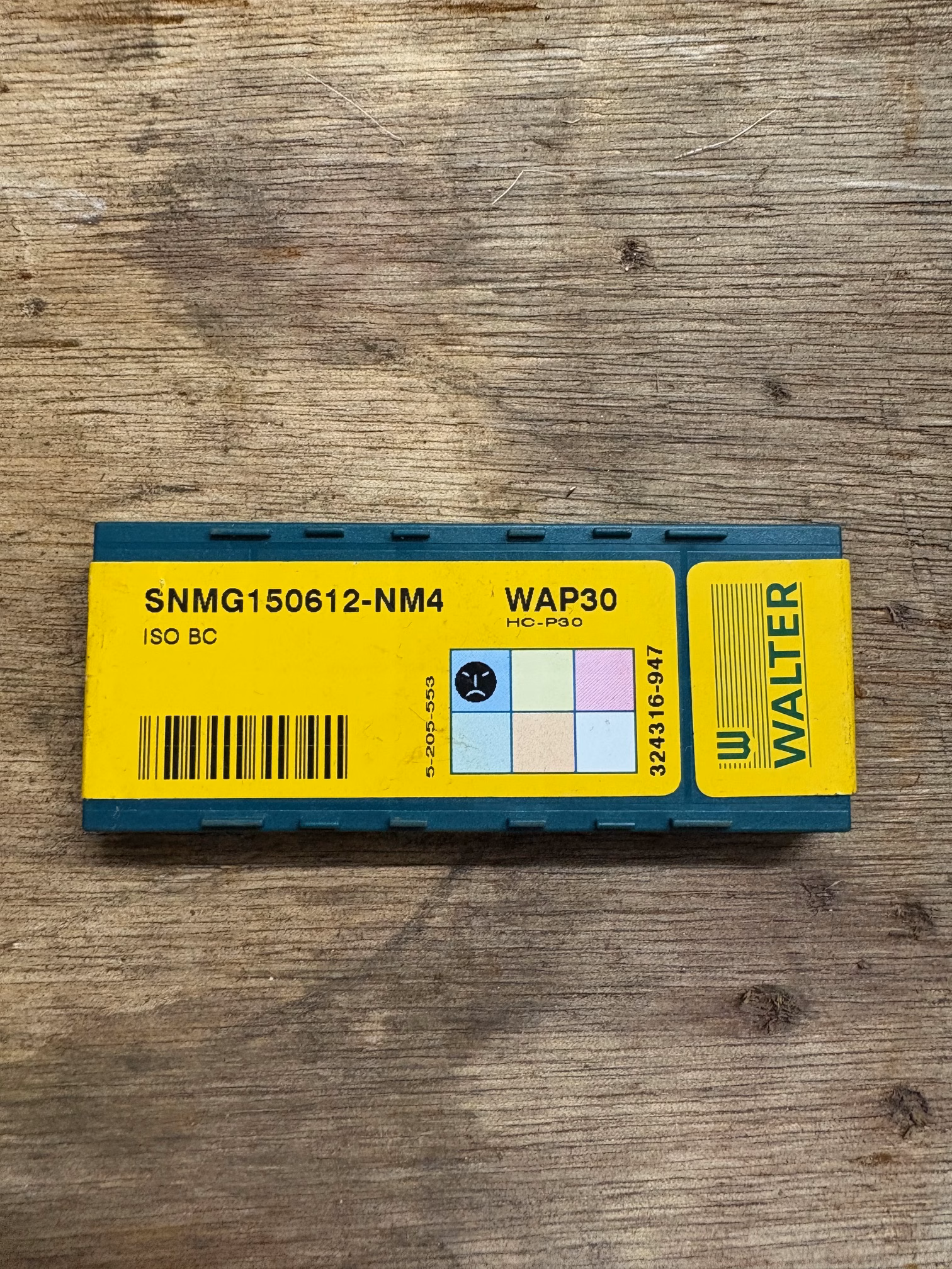 Walter Carbide Inserts SNMG 150612-NM4 Tips WAP30