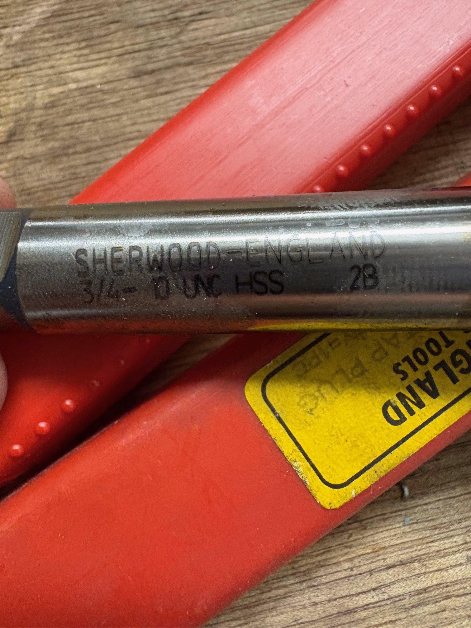 Sherwood-England 3/4" x 10 UNC