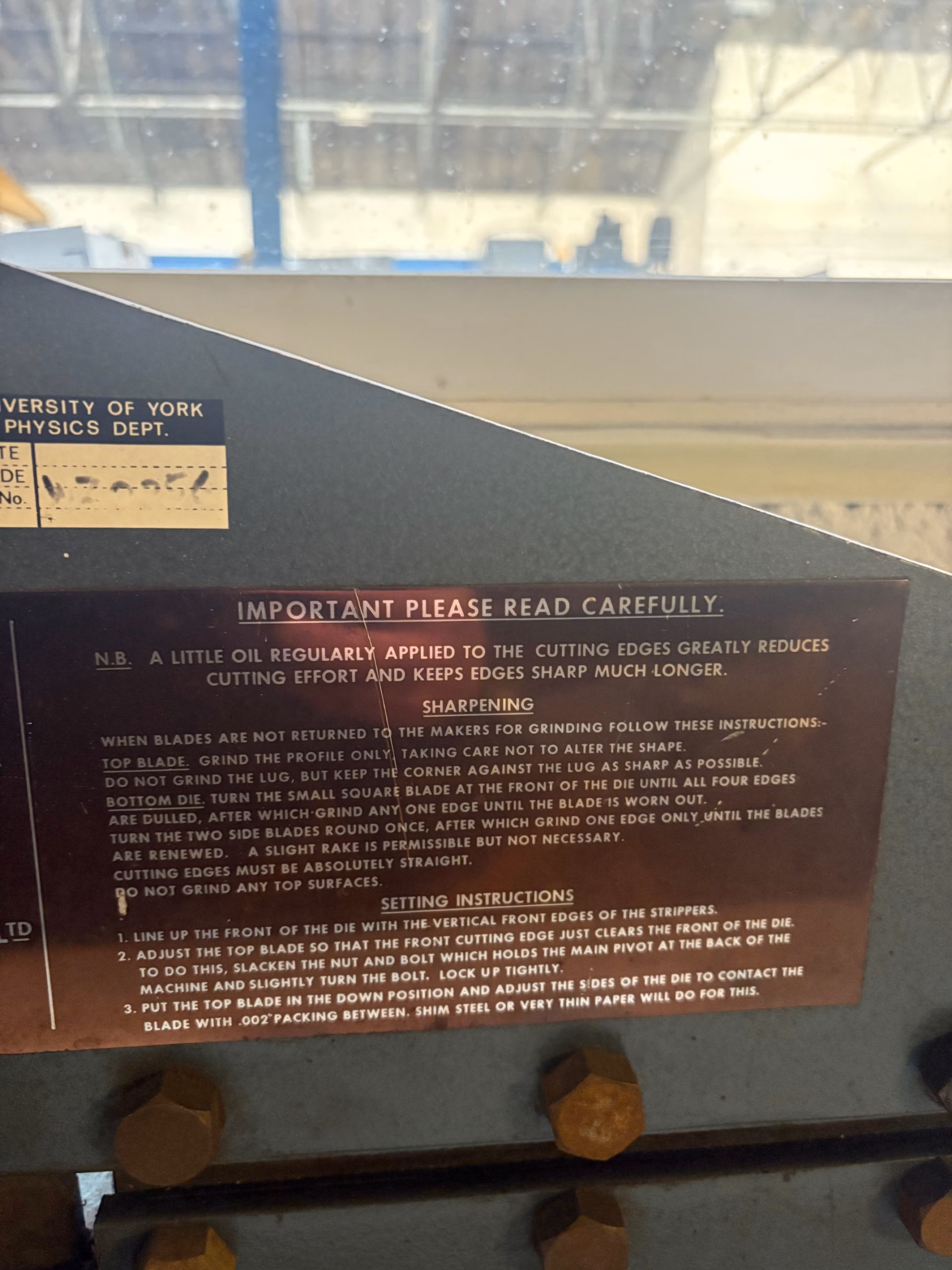 Ferrous GB 10 Sheet Shear