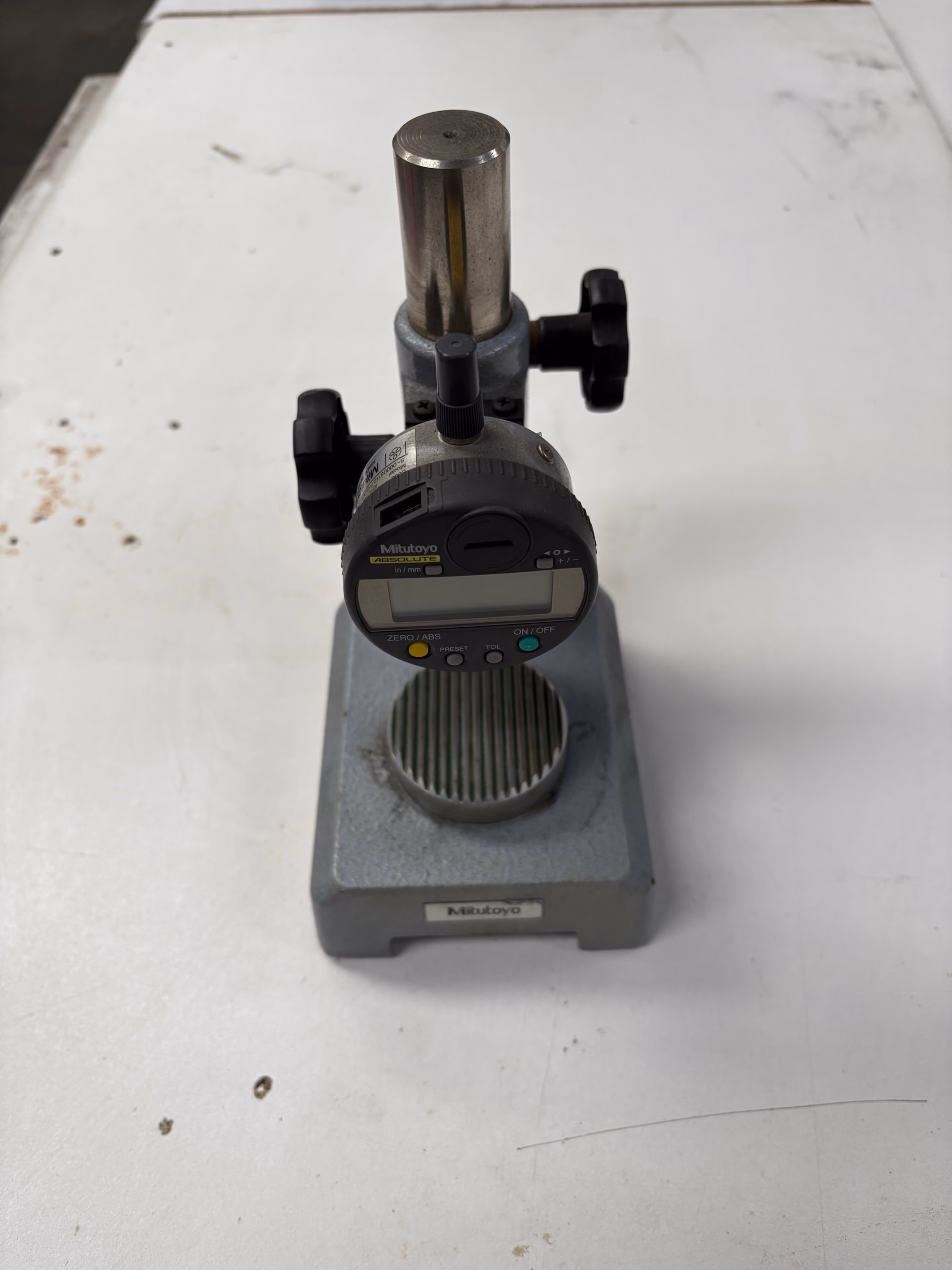 Mitutoyo Absolute Digital Indicator On Stand