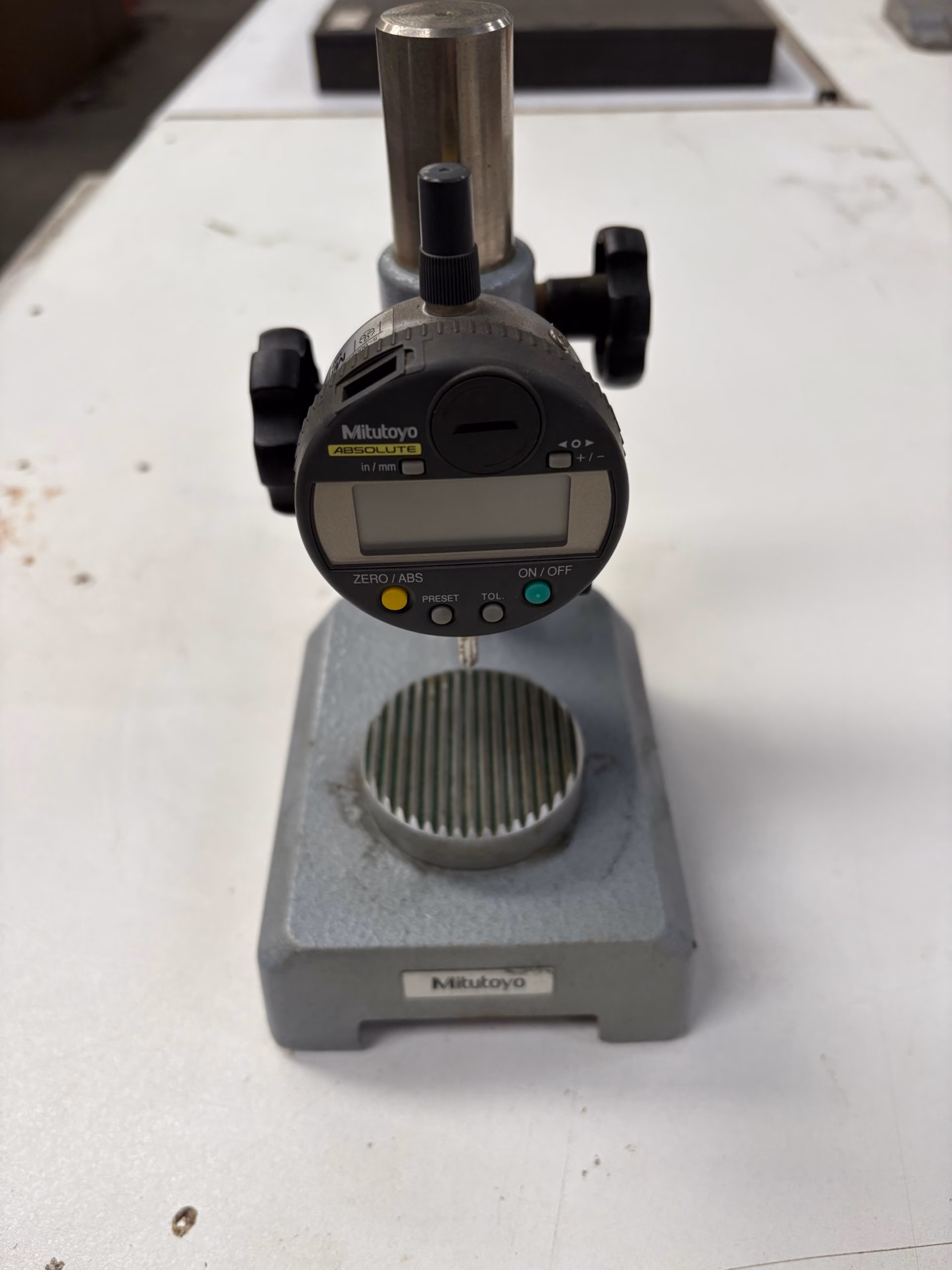 Mitutoyo Absolute Digital Indicator On Stand