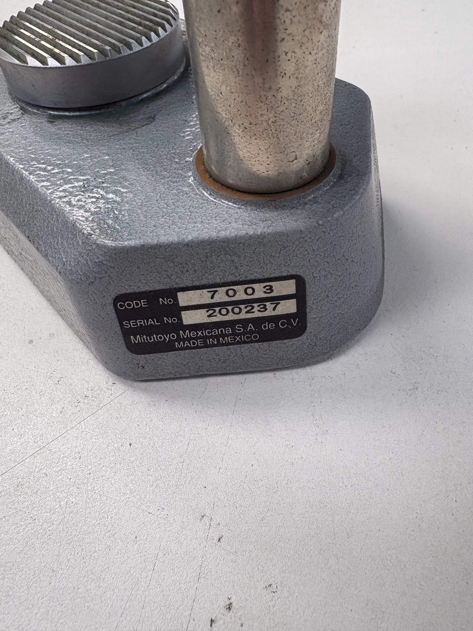 Mitutoyo Absolute Digital Indicator On Stand