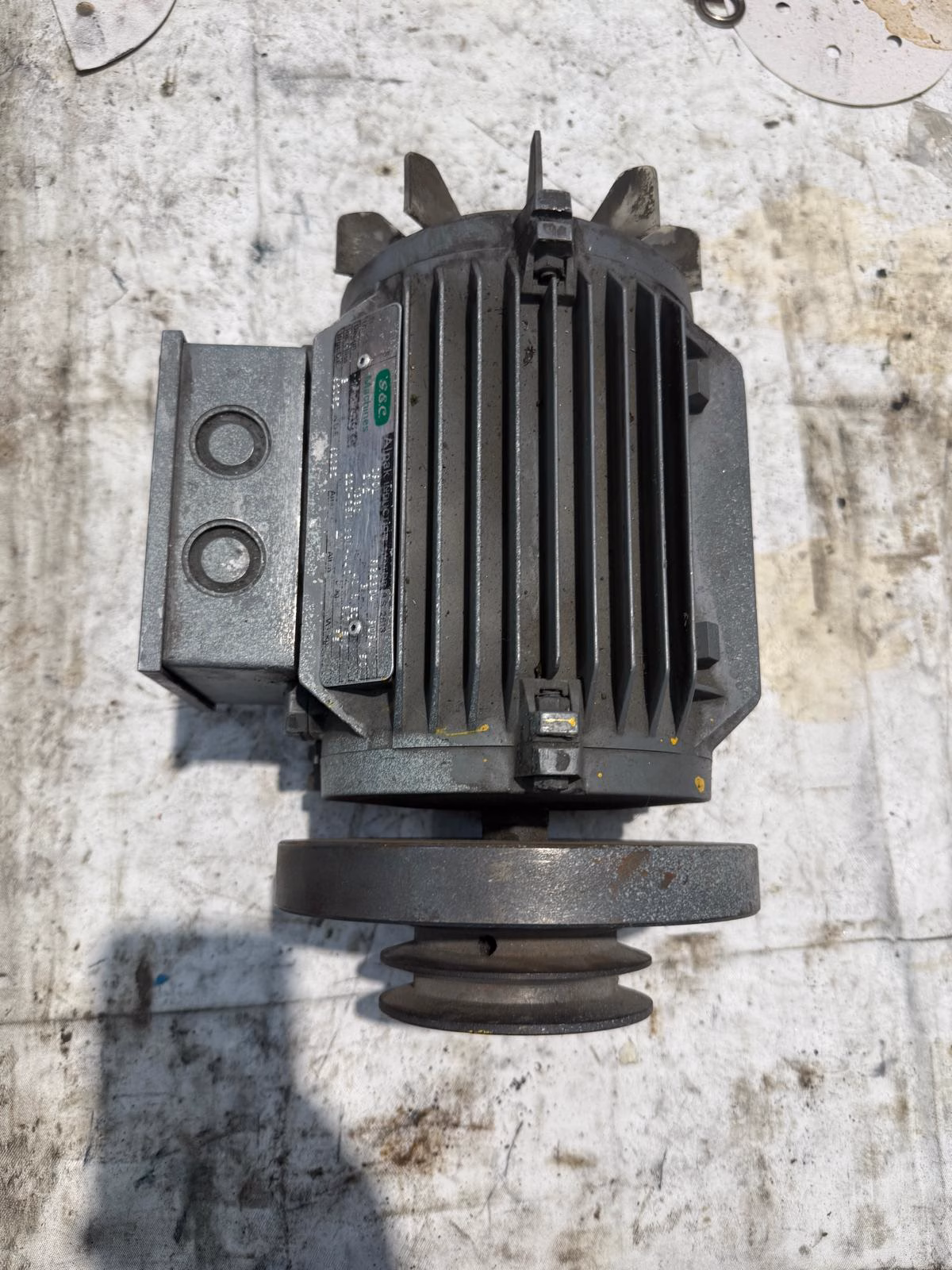 Colchester Lathe Motor